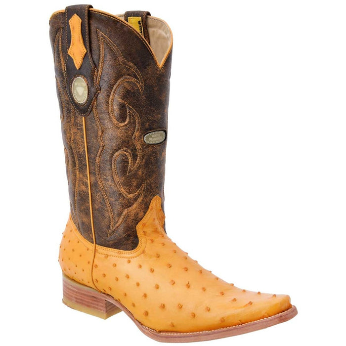 Botas de Avestruz Original Horma Europea