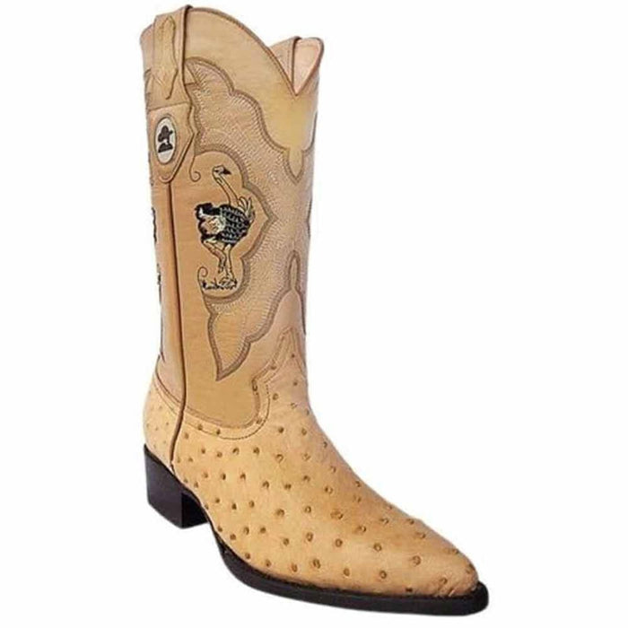 Botas de Avestruz Original Horma Puntal