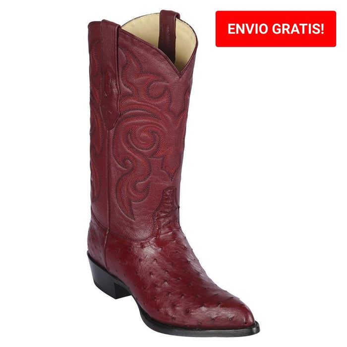 Botas de Avestruz Original Horma Puntal LAB