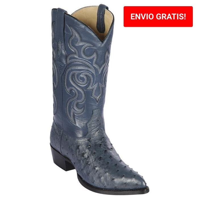 Botas de Avestruz Original Horma Puntal