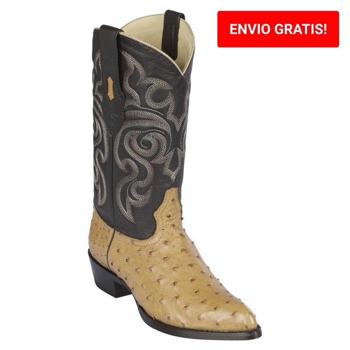 Botas de Avestruz Original Horma Puntal