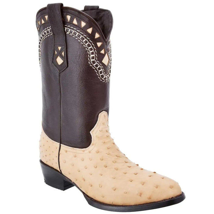 Botas de Avestruz Original Horma Puntal WD