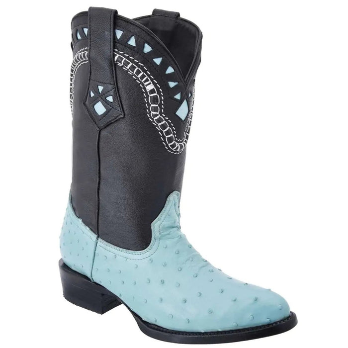 Botas de Avestruz Original Horma Puntal