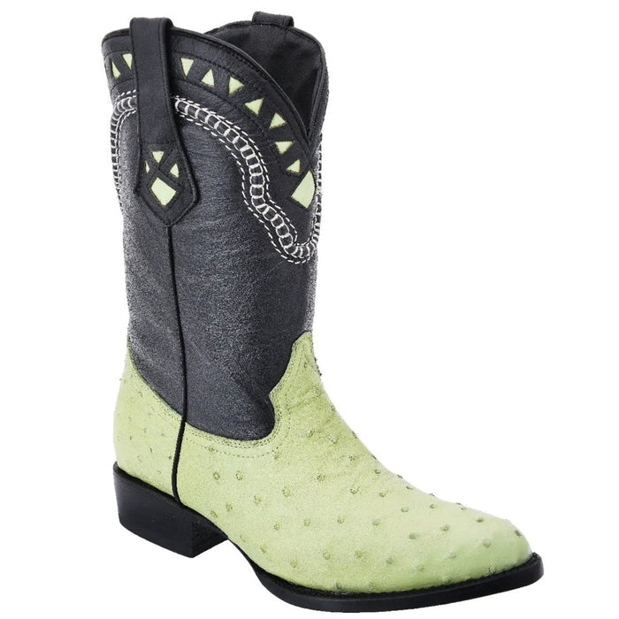 Botas de Avestruz Original Horma Puntal