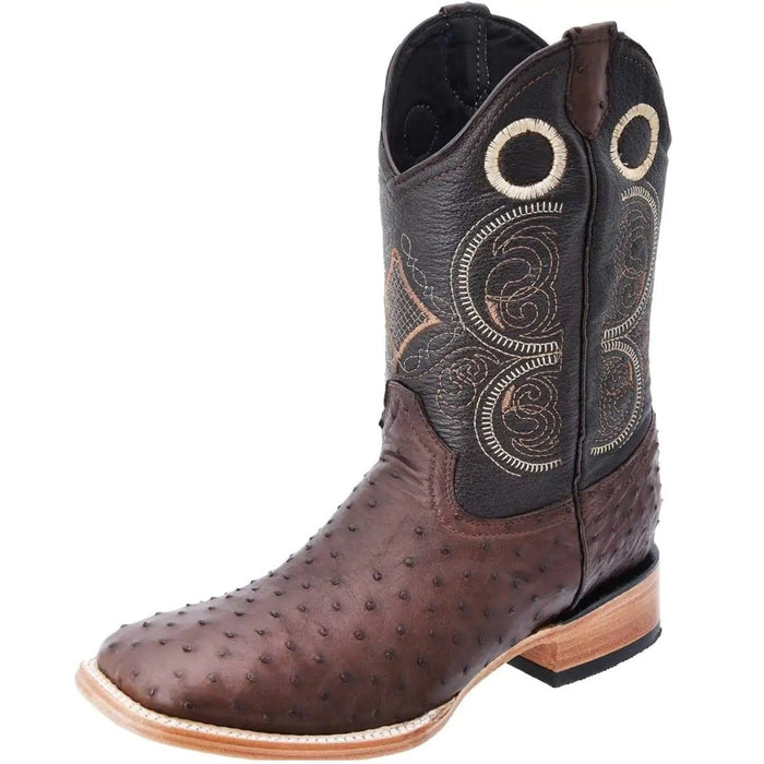 Botas de Avestruz Original Horma Rodeo