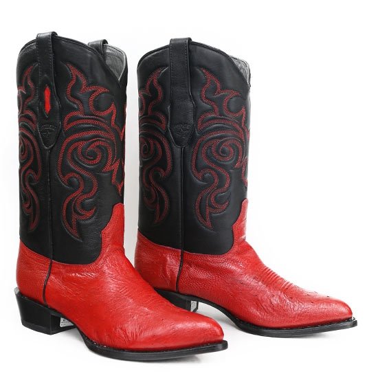 Botas de Avestruz Panza Horma Puntal