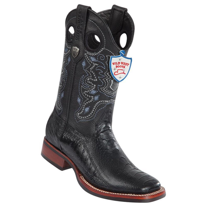 Botas de Avestruz Pata Horma Rodeo Suela de Hule