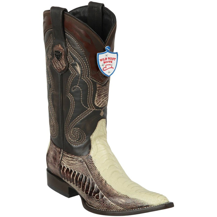 Botas de Avestruz Pata Original Horma 3X Aladino