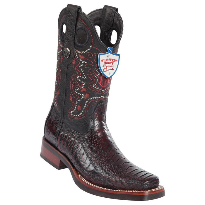 Botas de Avestruz Pata Original Horma Rodeo