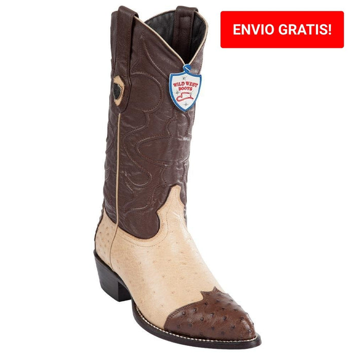Botas de Avestruz Puntera Original Horma Puntal