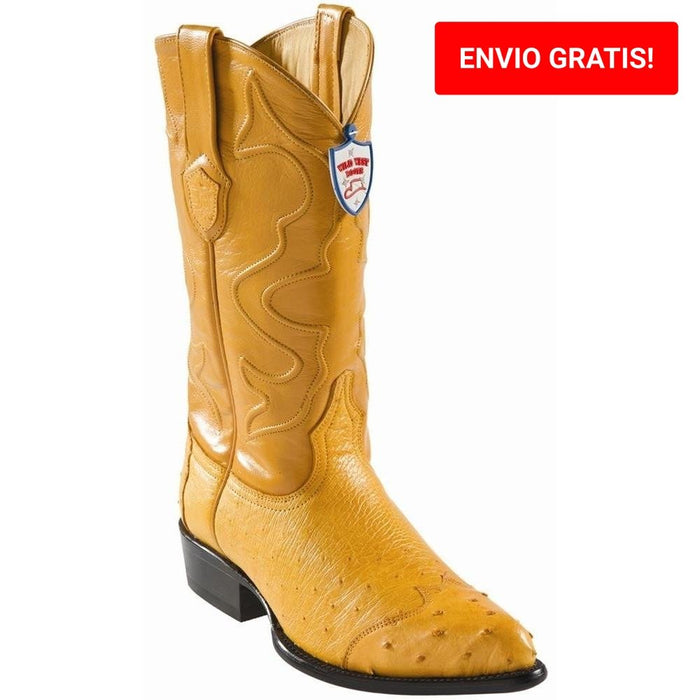 Botas de Avestruz Suave Horma Puntal
