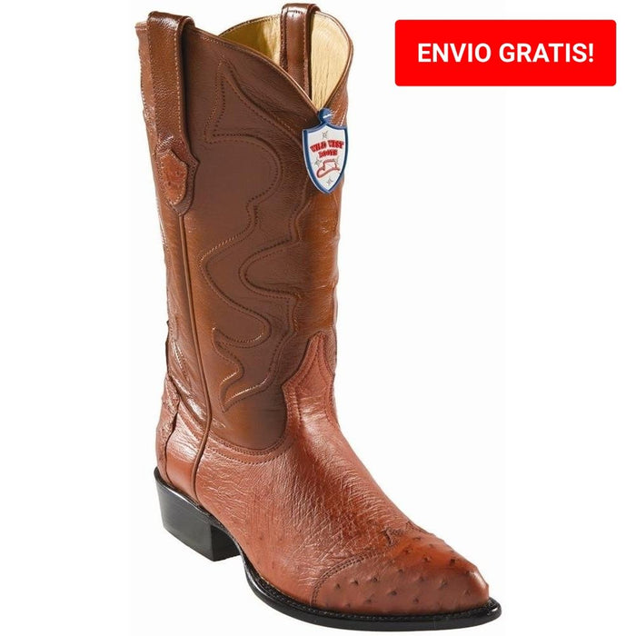 Botas de Avestruz Suave Horma Puntal