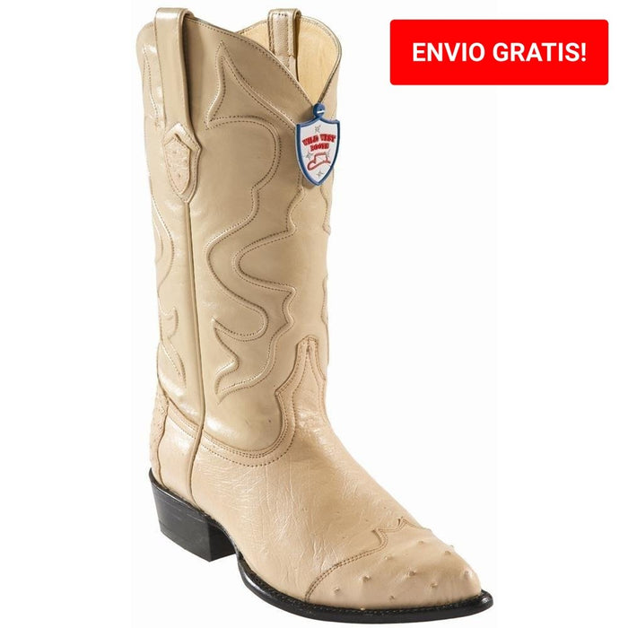 Botas de Avestruz Suave Horma Puntal