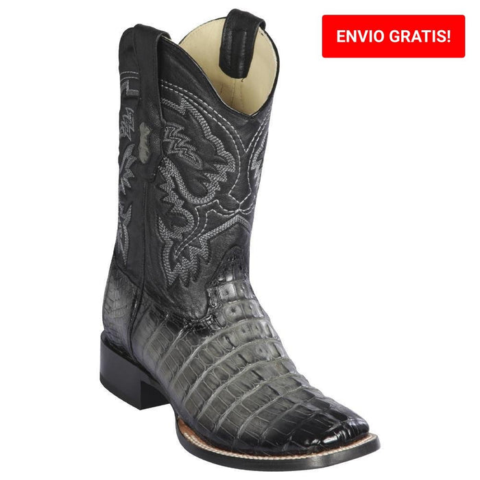 Botas de Cocodrilo Caiman Cola Horma Amplia