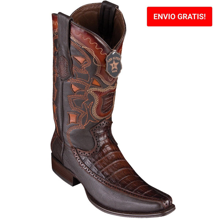 Botas de Cocodrilo Caiman con Venado Horma Europea LAB