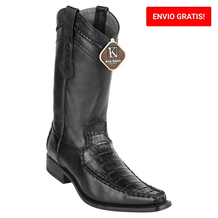 Botas de Cocodrilo Caiman con Venado Horma Europea WW-477BD8205