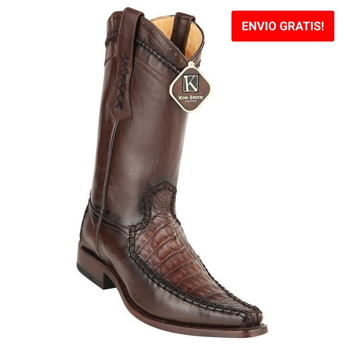 Botas de Cocodrilo Caiman con Venado Horma Europea