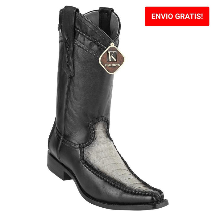 Botas de Cocodrilo Caiman con Venado Horma Europea
