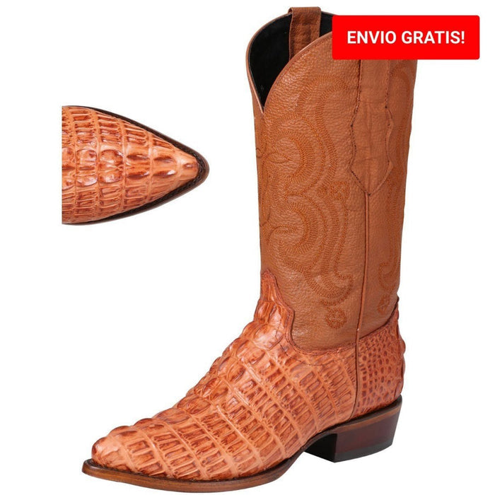 Botas de Cocodrilo-Caiman estampado GEN
