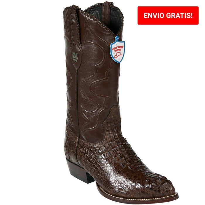 Botas de Cocodrilo Caiman Lomo Horma Puntal WW