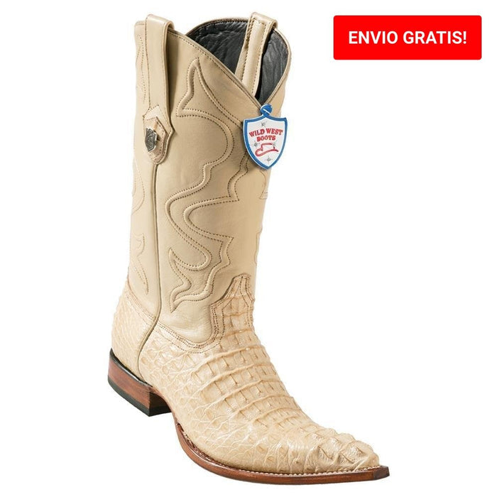 Botas de Cocodrilo Caiman Lomo Punta 3X Aladino WW