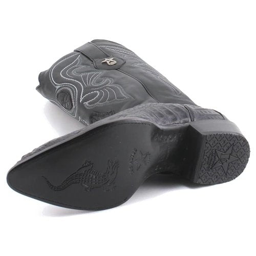Botas de Cocodrilo Caiman Lomo Puntal
