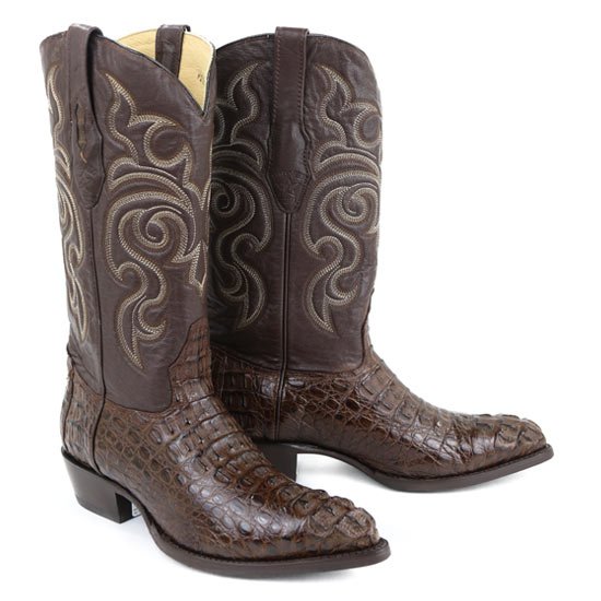 Botas de Cocodrilo Caiman Lomo Puntal