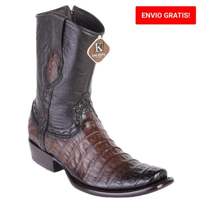 Botas de Cocodrilo Caiman Panza Corta Dubai