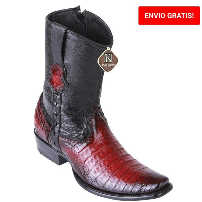 Botas de Cocodrilo Caiman Panza Corta Dubai
