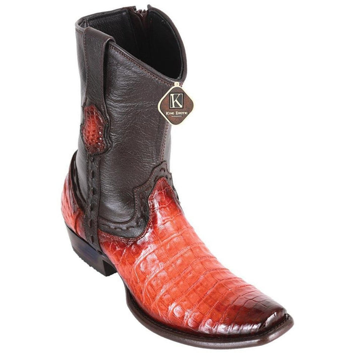 Botas de Cocodrilo Caiman Panza Corta Dubai
