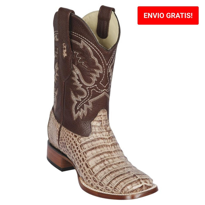 Botas de Cocodrilo Caiman Panza Horma Amplia