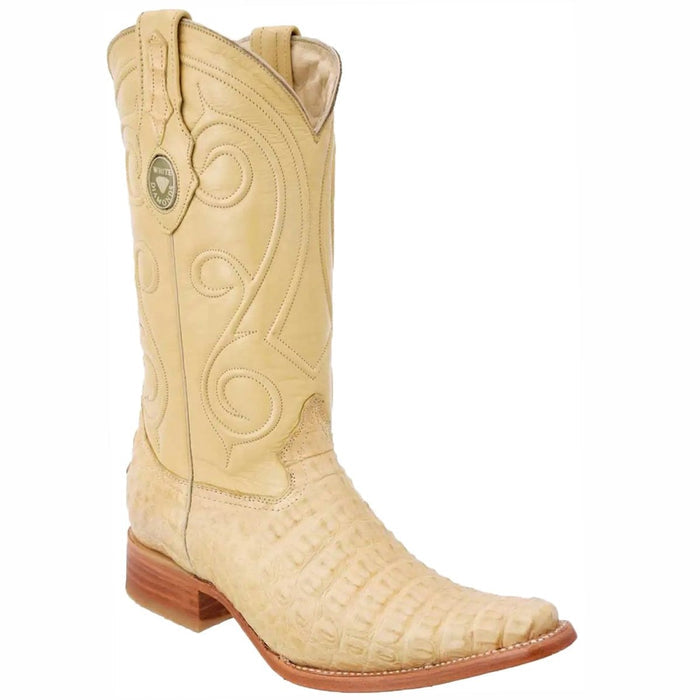 Botas de Cocodrilo Caiman Panza Original Horma
