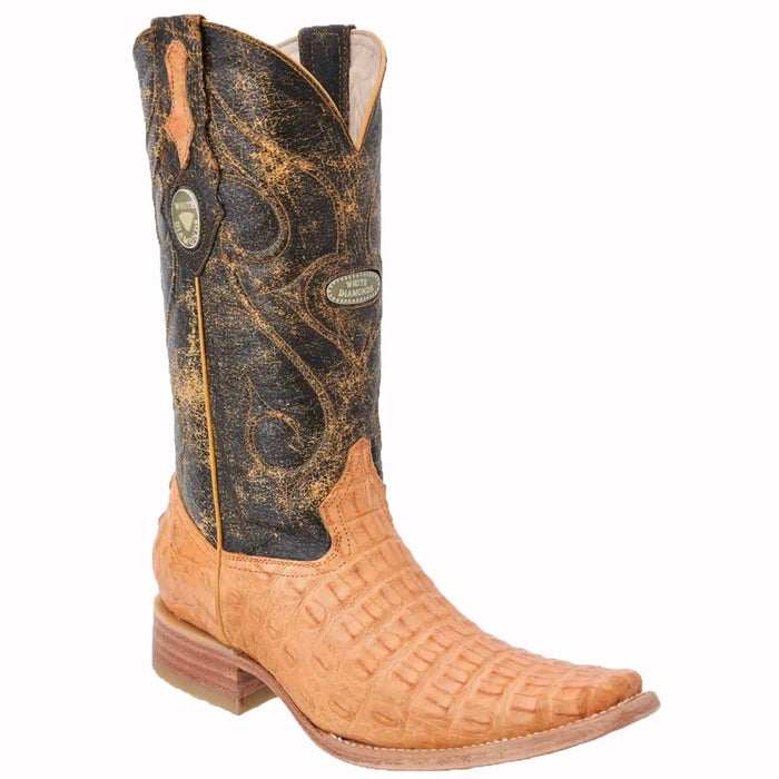 Botas de Cocodrilo Caiman Panza Original Horma