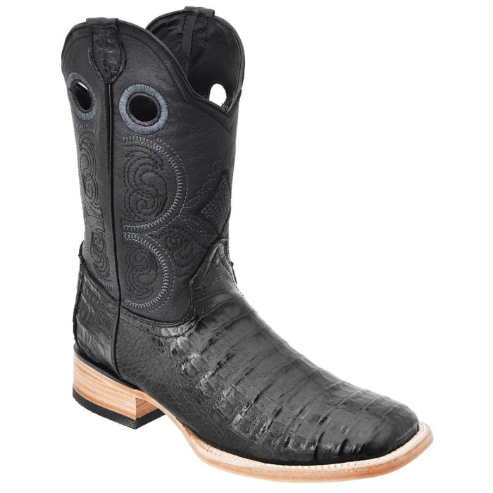 Botas de Cocodrilo Caiman Panza Original Horma Rodeo