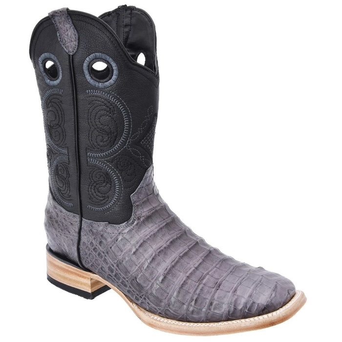 Botas de Cocodrilo Caiman Panza Original Horma Rodeo