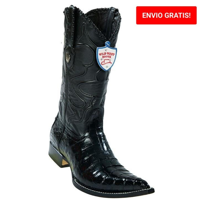 Botas de Cocodrilo Caiman Panza Punta 3X Aladino WW