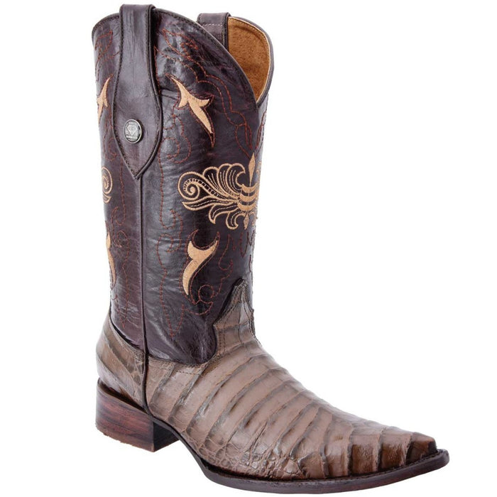 Botas de Cocodrilo Grabada Horma 3X Aladino