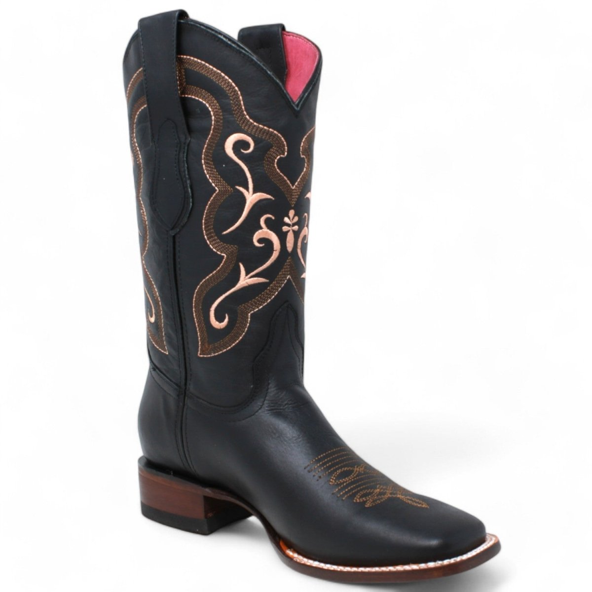 Botas de Cuero Crazy para Mujer en Horma Rodeo Q3225405