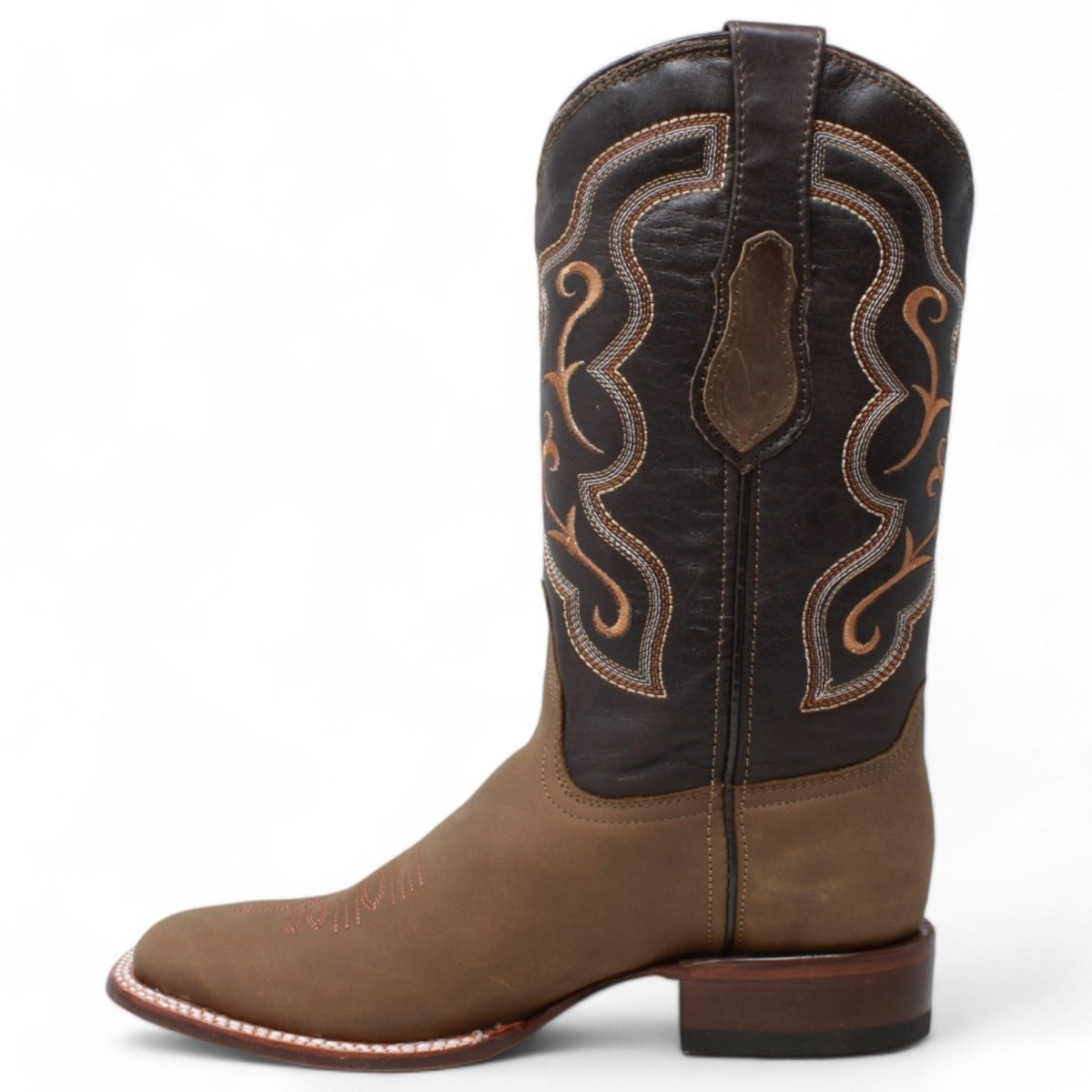 Botas de Cuero Grasso para Mujer en Horma Rodeo Q3225459