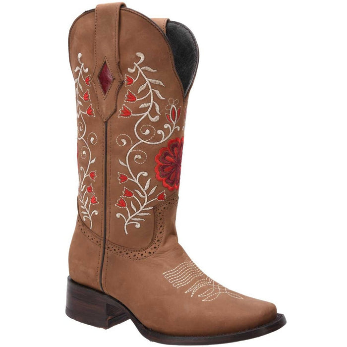 Botas de Cuero Horma Rodeo Crazy para Mujer