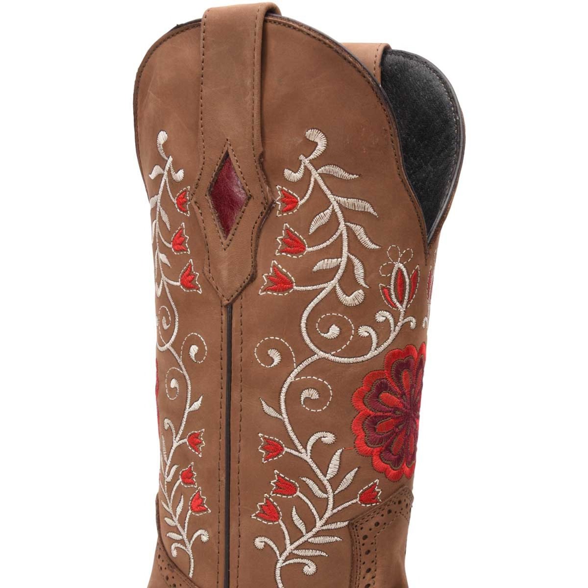 Botas de Cuero Horma Rodeo Crazy para Mujer WD-497