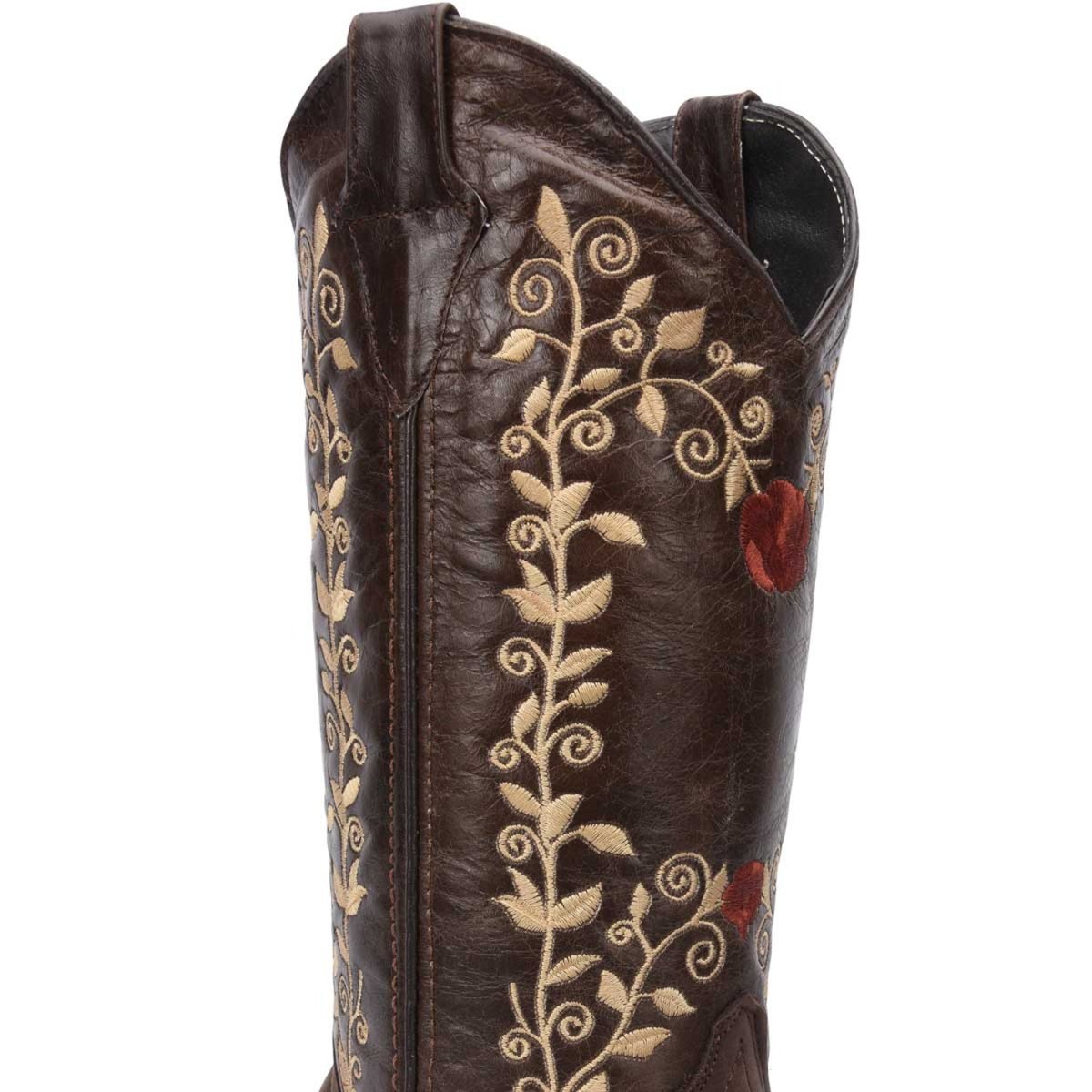 Botas de Cuero Horma Rodeo para Mujer WD-479