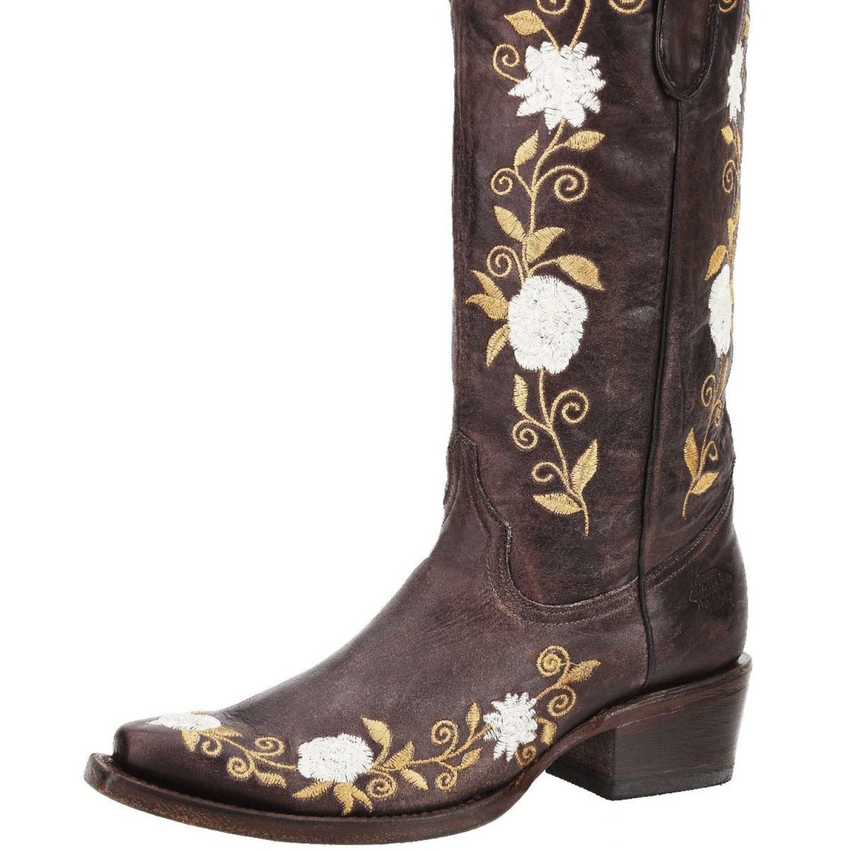 Botas de Cuero Horma Rodeo para Mujer WD-494