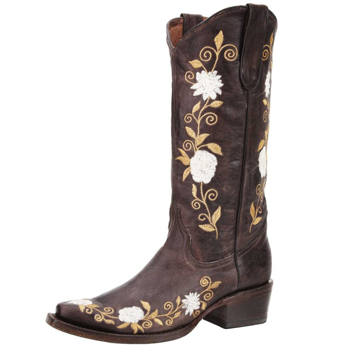 Botas de Cuero Horma Rodeo para Mujer WD-494