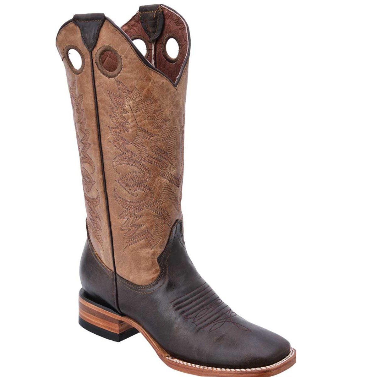 Botas de Cuero Horma Rodeo para Mujer WD-507