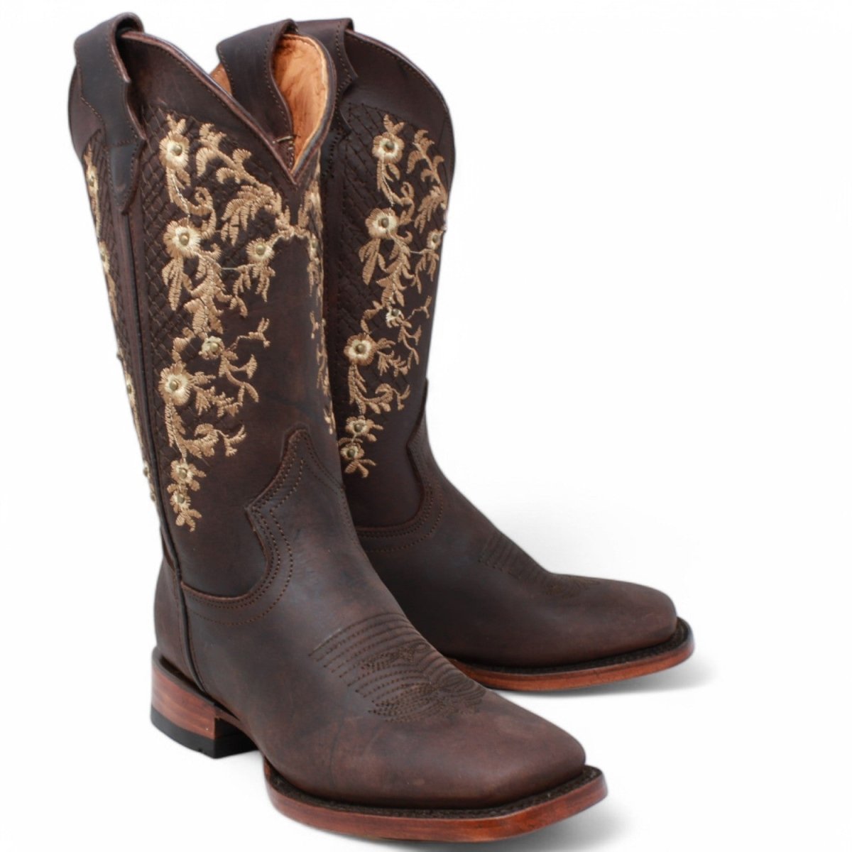 Botas de Cuero para Mujer en Horma Rodeo - Quincy Boots