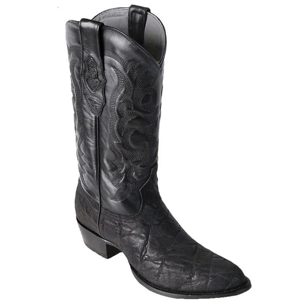 Elephant Boots - Botas de Elefante Original Horma Oval Color Negro Los Altos Boots