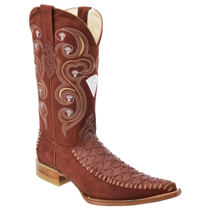 Botas de Oso Hormiguero Grabado 3X Aladino Tejida WD