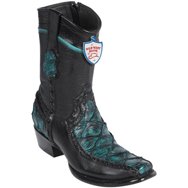 Deer Skin Ankle Boots - Botas de Pescado Pirarucu con Venado Cortas Horma Dubai WW