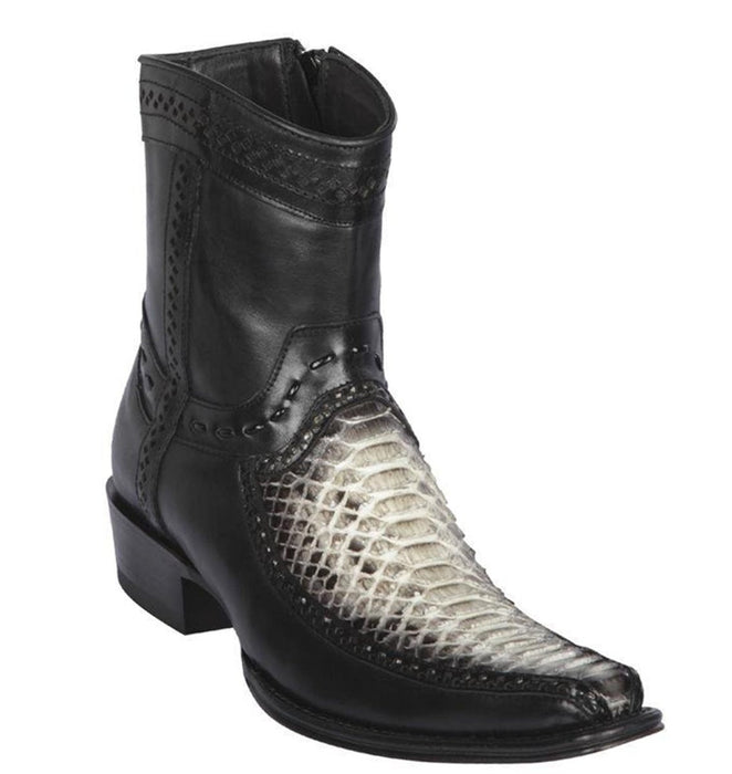 Botas de Pitón con Venado Cortas Punta Europea